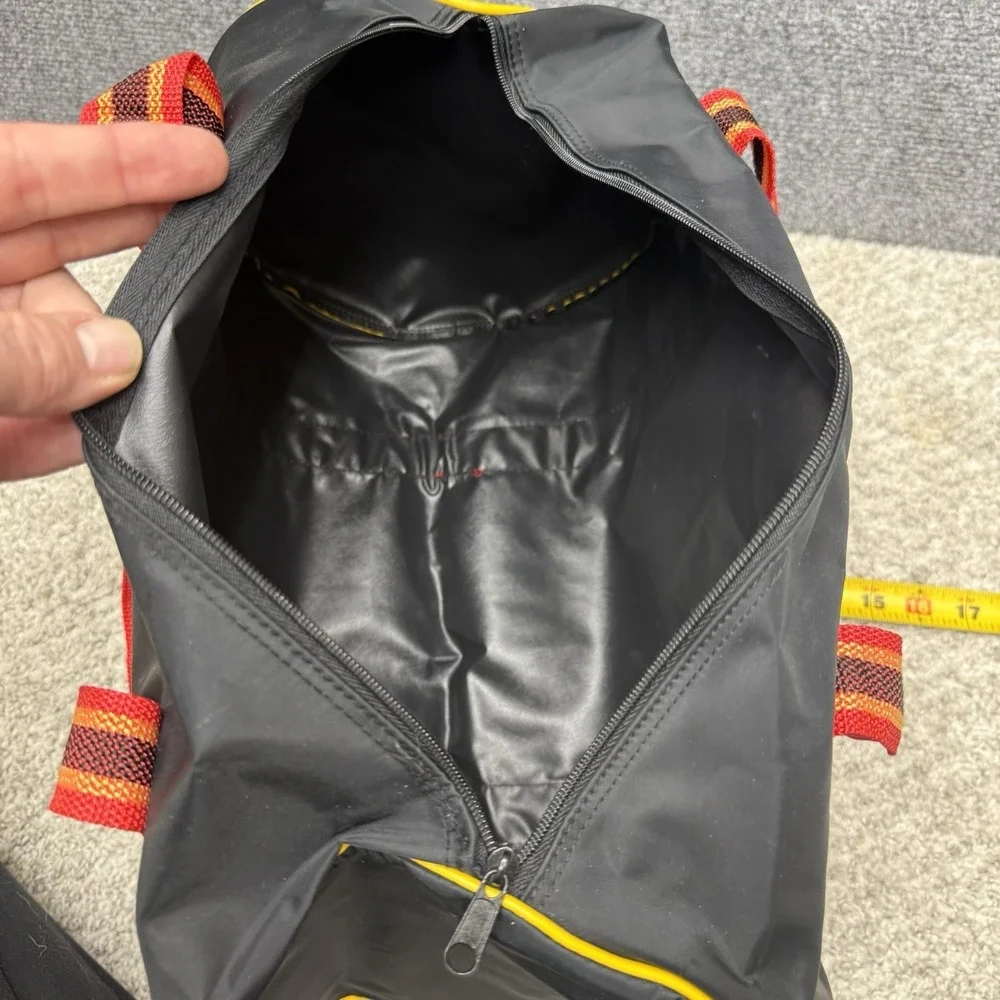Vintage hockey Miller Baltimore Jacks Skipjacks bag duffle zip black